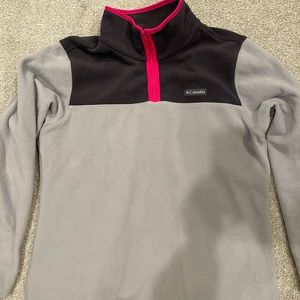 Columbia fleece half zip